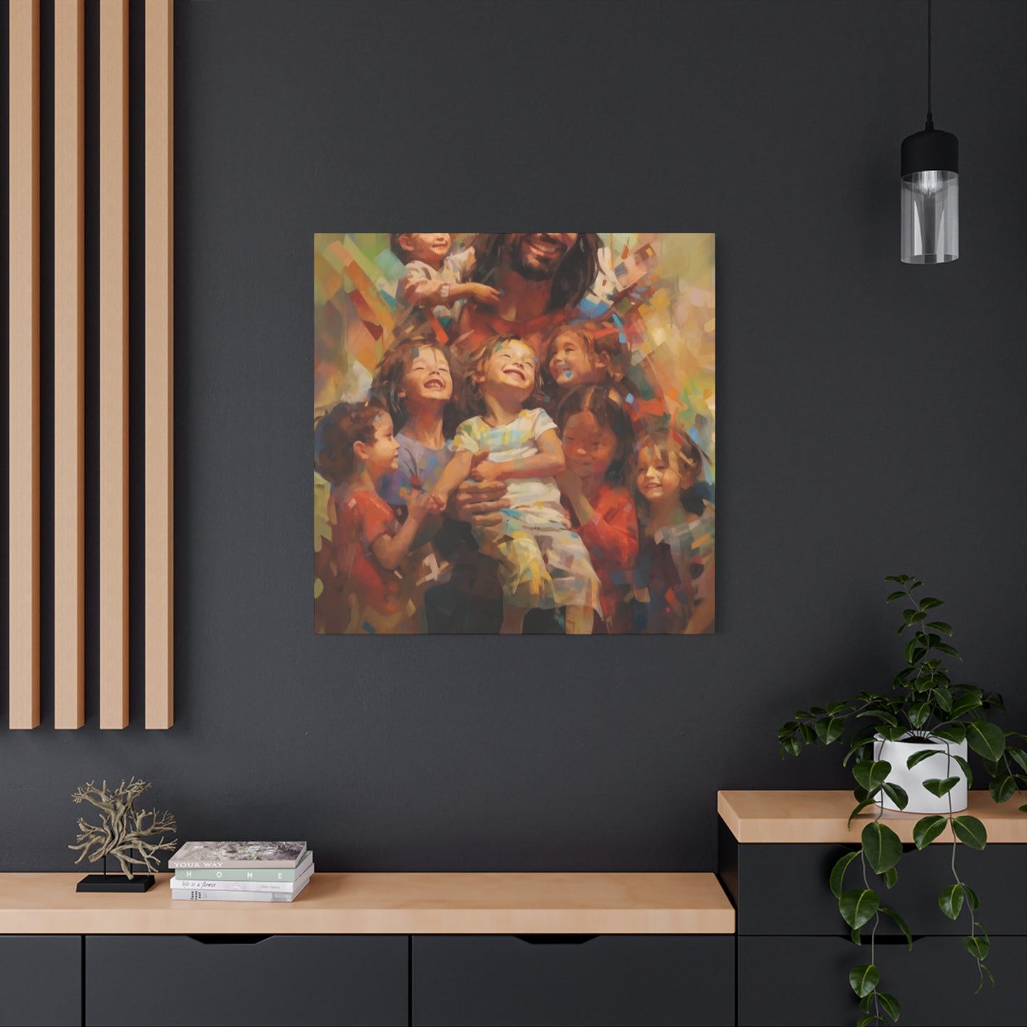 Jesus With Kids Wall Art & Canvas Prints