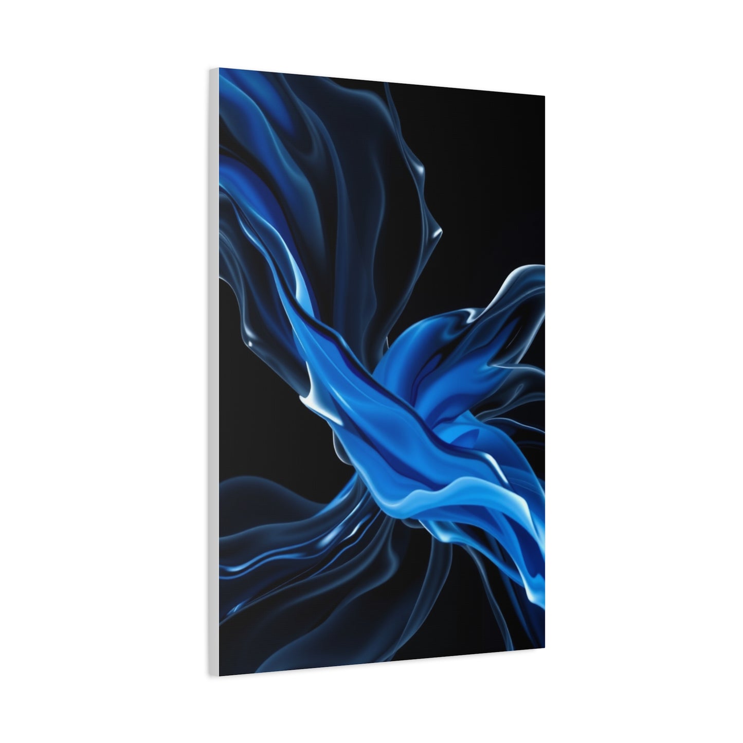Supreme Black, White & Blue Art Wall Art & Canvas Print
