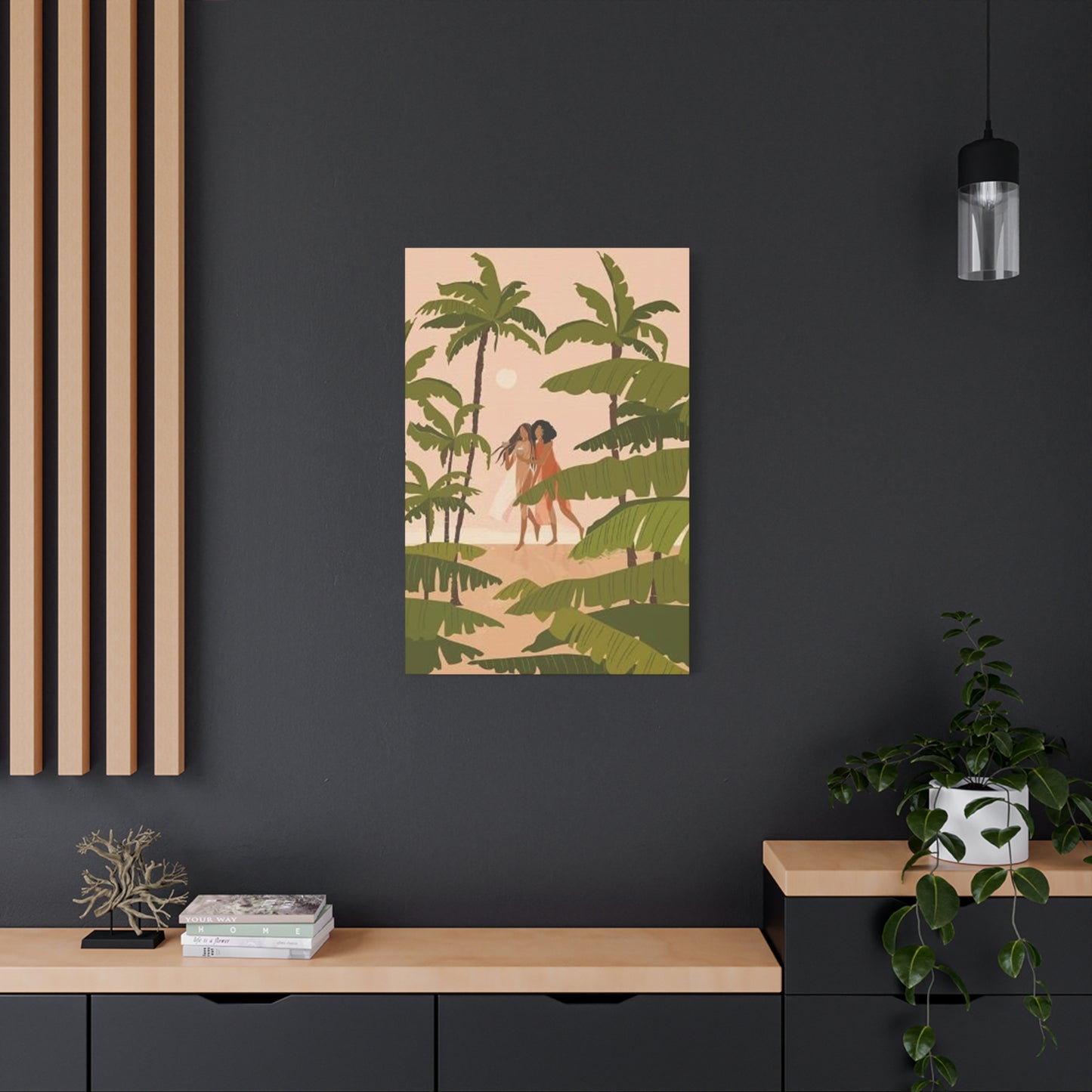 Women Enjoying On Beach Wall Art & Canvas Prints