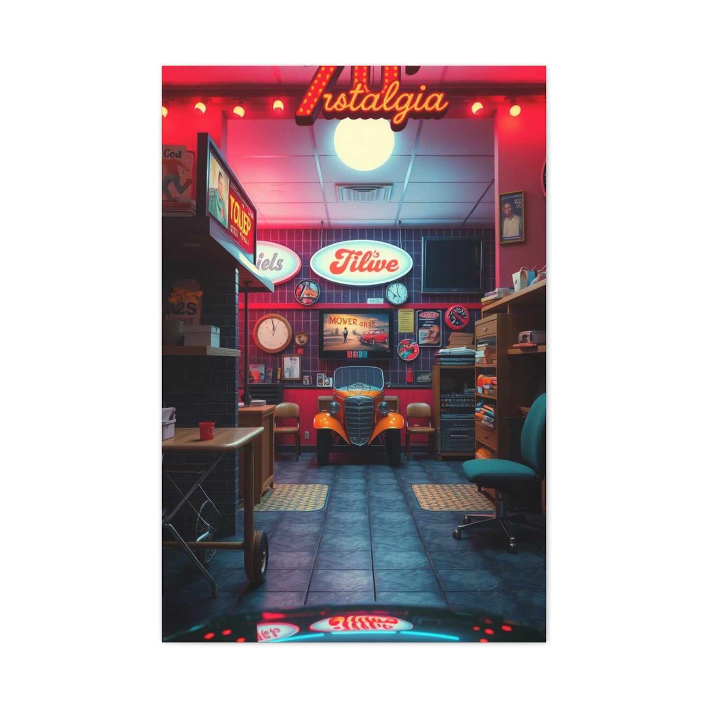 Collection 70’s Nostalgia Art Wall Art & Canvas Print