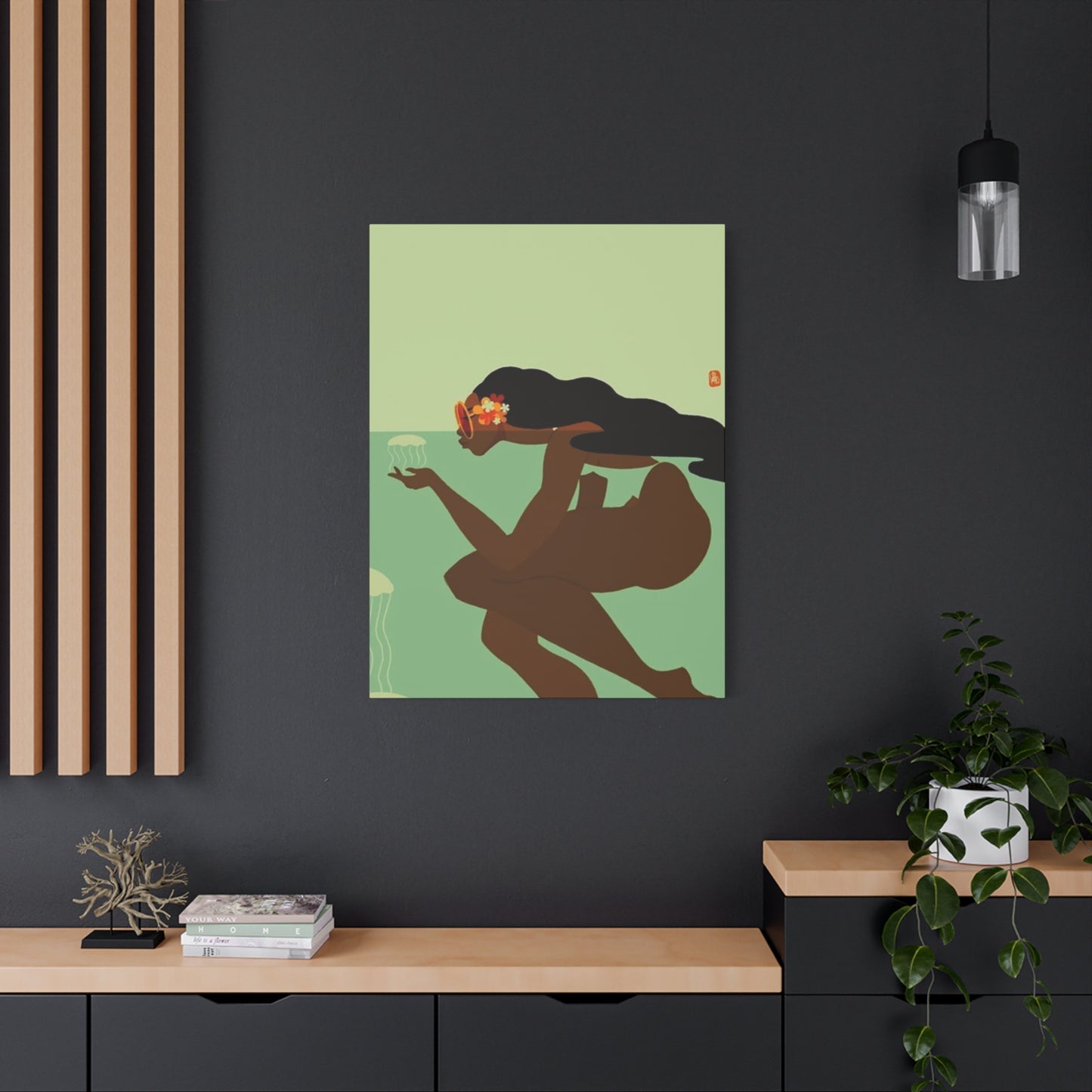 Naked Women In Ocean Wall Art & Canvas Prints