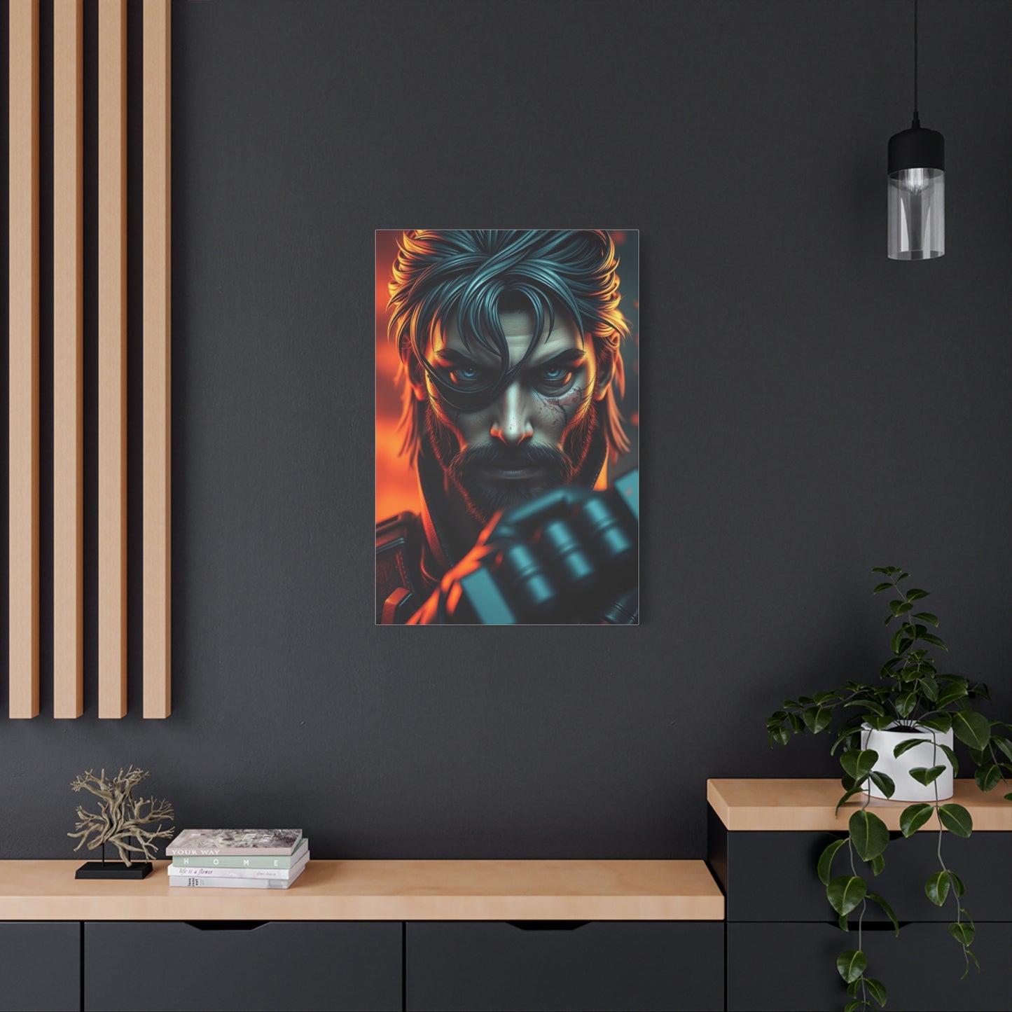 Metal Gear Solid Art Refined Canvas Wall Art & Canvas Print