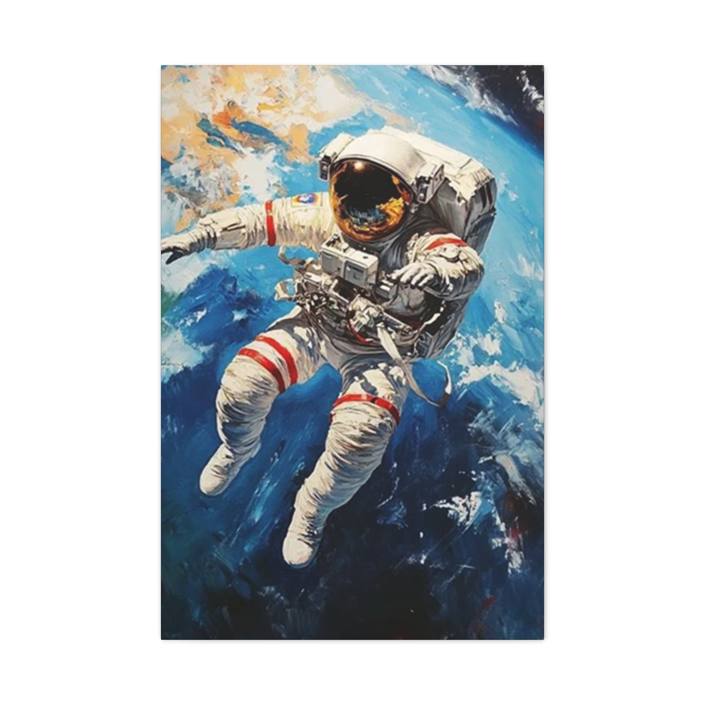 Astronaut In Space Wall Art & Canvas Prints