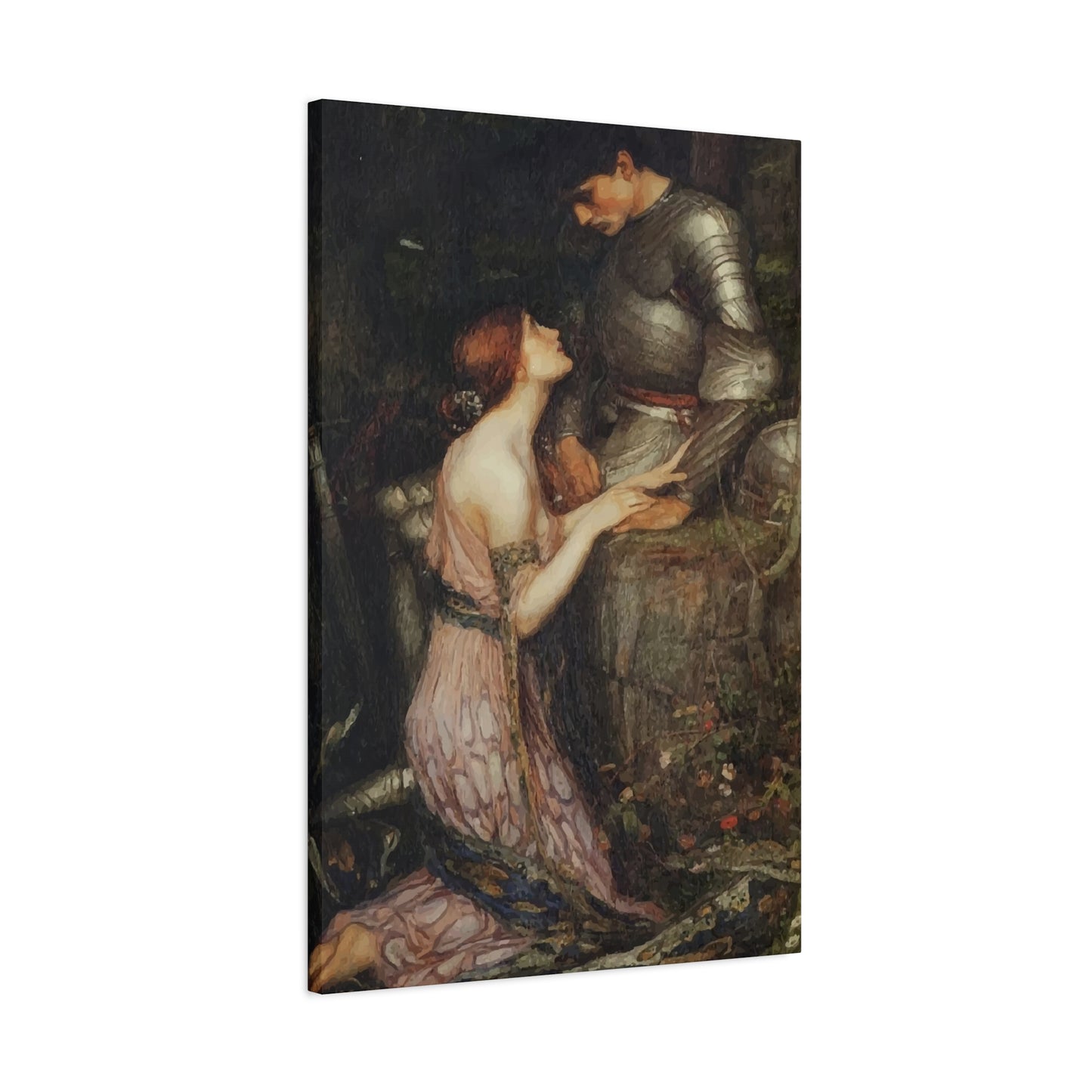 Girl With Warrior Wall Art & Canvas Prints