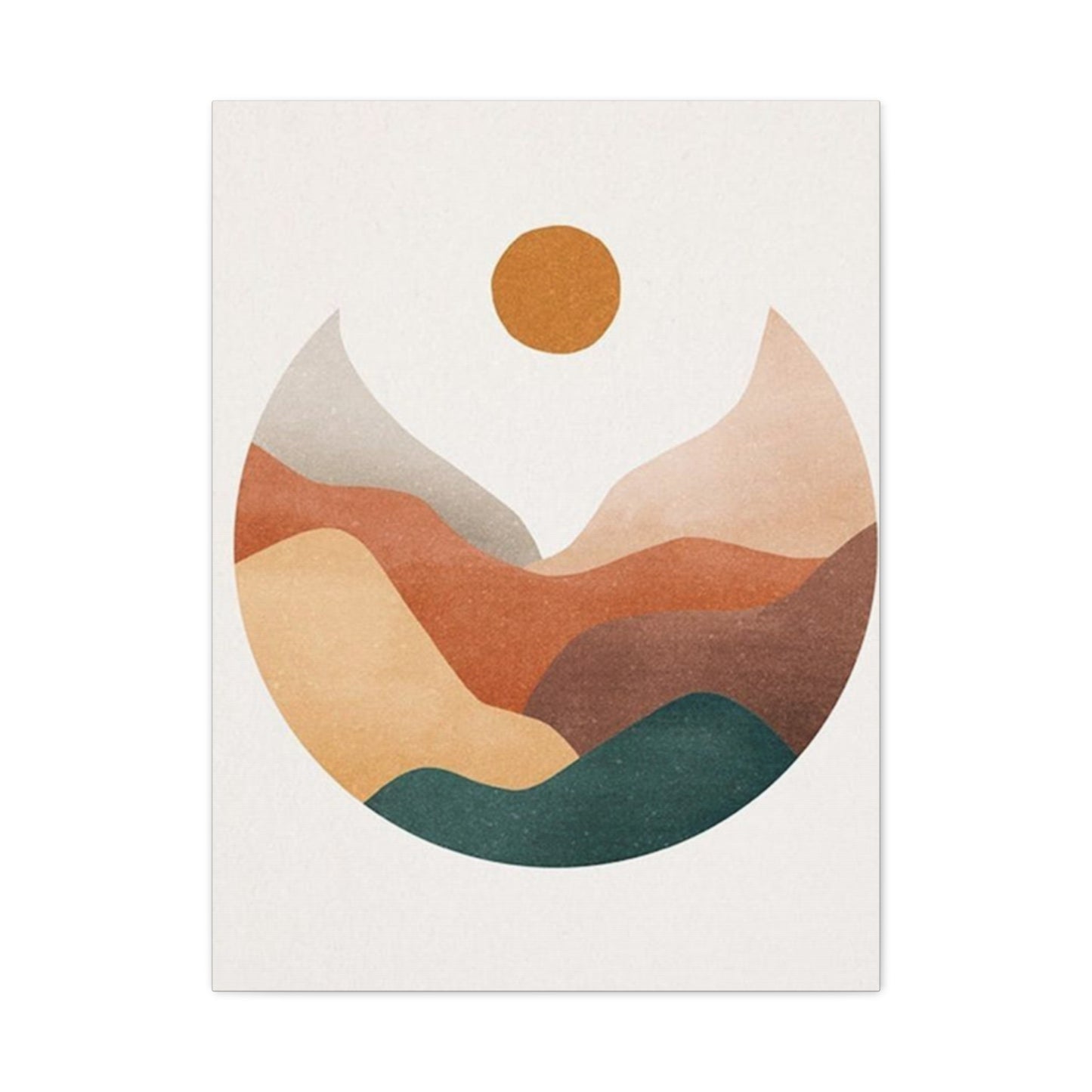 Abstract Circle Shape Pattern Wall Art & Canvas Prints