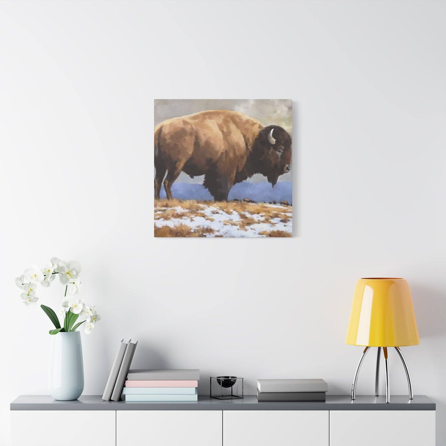 Old Bison Wall Art & Canvas Prints