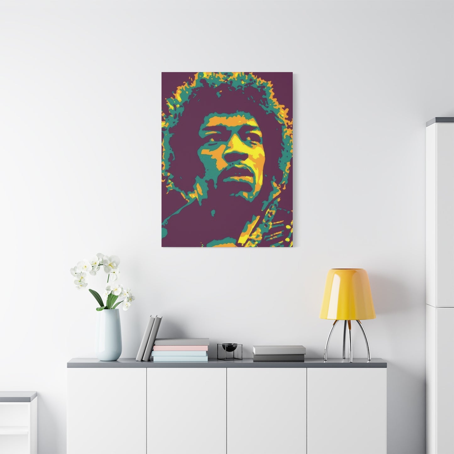 Jimi Hendrix 5 Wall Art & Canvas Prints