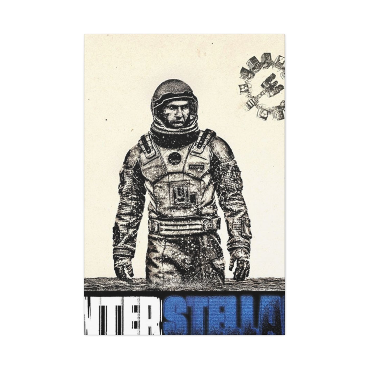 Interstellar Movie Poster Wall Art & Canvas Prints
