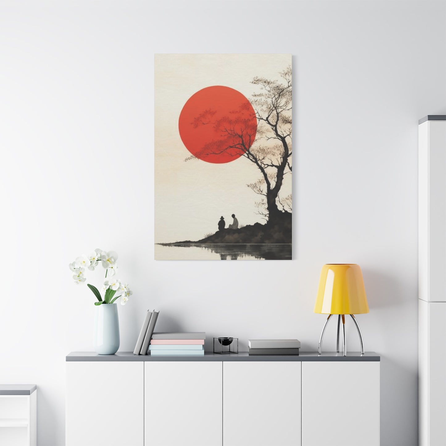 Red Sun Wall Art & Canvas Prints
