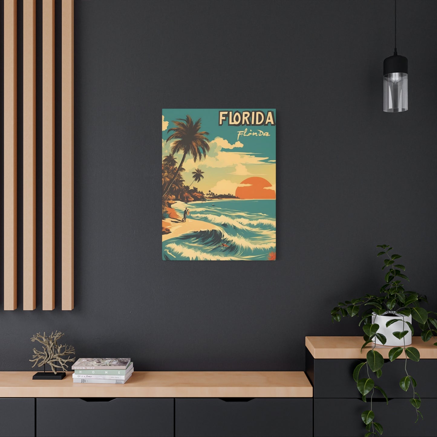Florida Beach Poster Wall Art & Canvas Prints