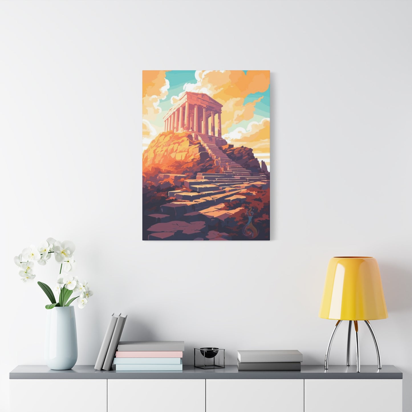 Athens Painting Wall Art & Canvas Prints