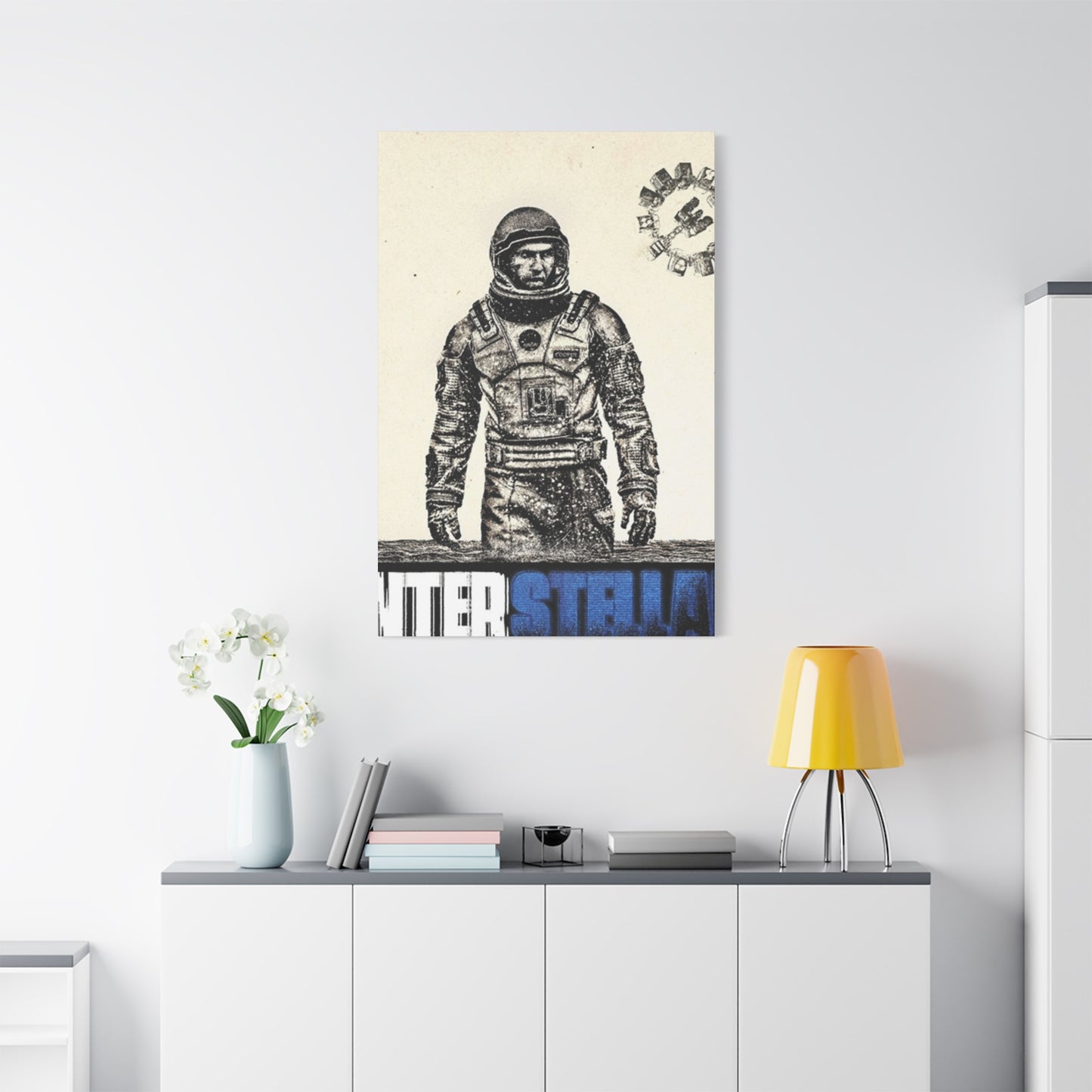 Interstellar Movie Poster Wall Art & Canvas Prints