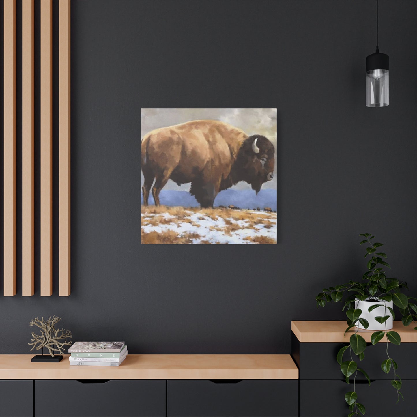 Old Bison Wall Art & Canvas Prints