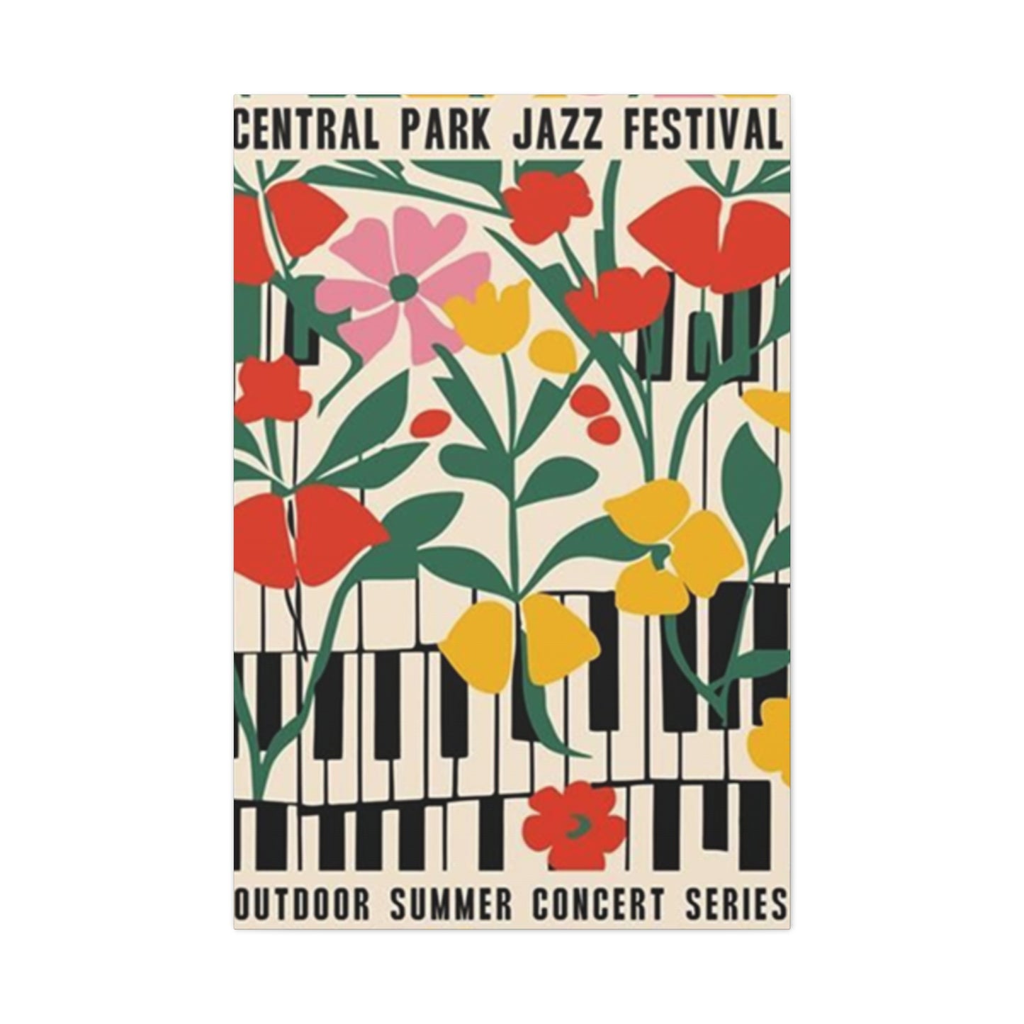 Central Park Jazz Festival Wall Art & Canvas Prints