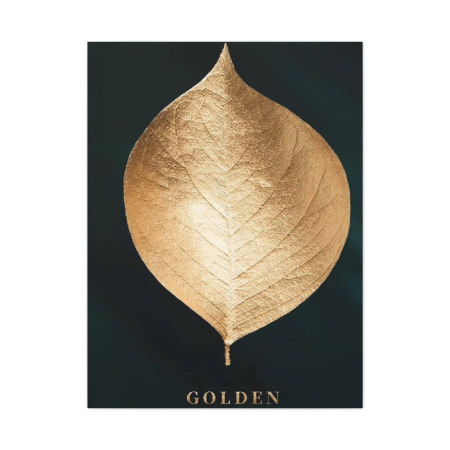 Golden Leaf Wall Art & Canvas Prints