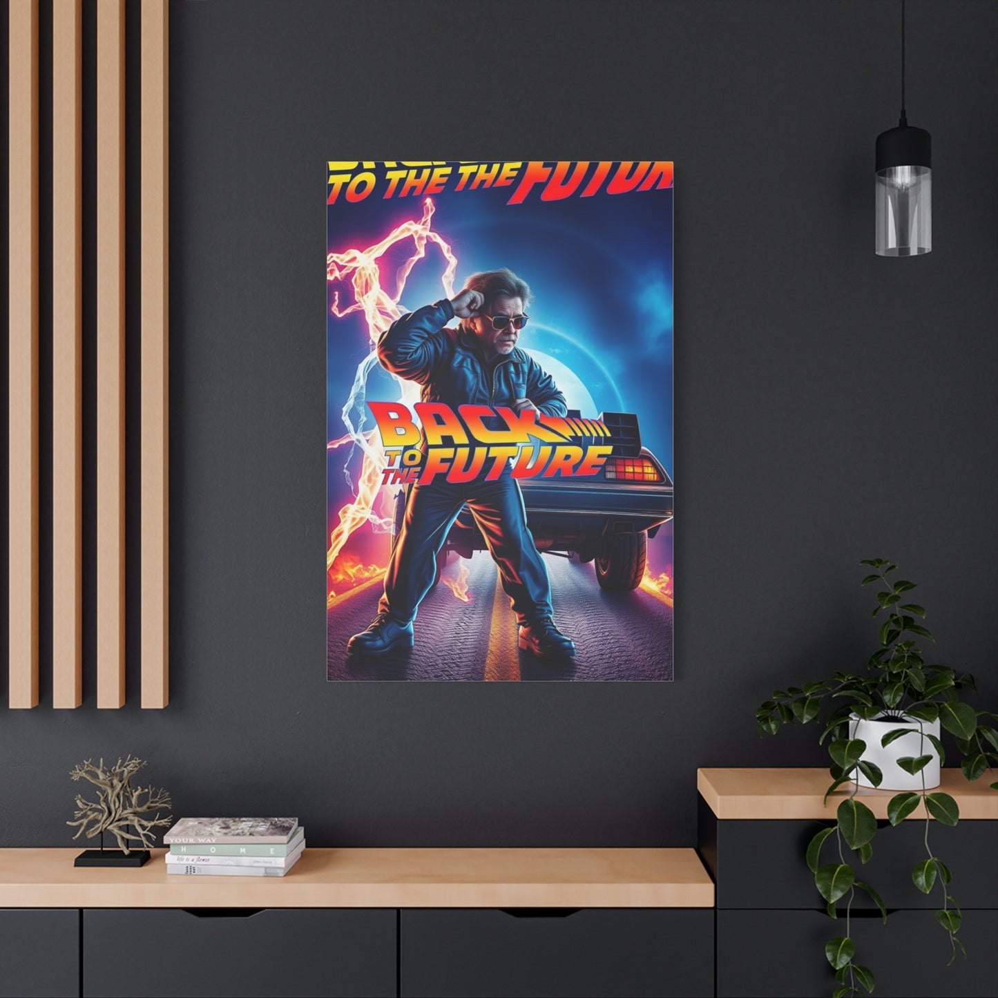Back to the Future Art Refined Canvas Wall Art & Canvas Print