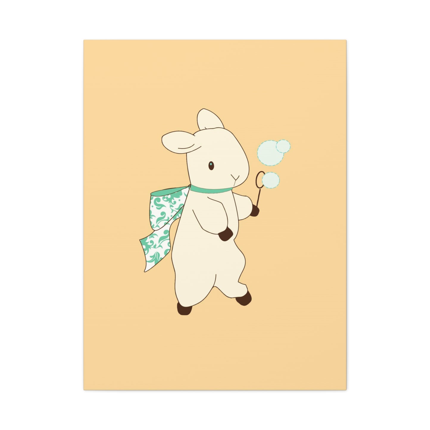 Yellow Bunny Wall Art & Canvas Prints