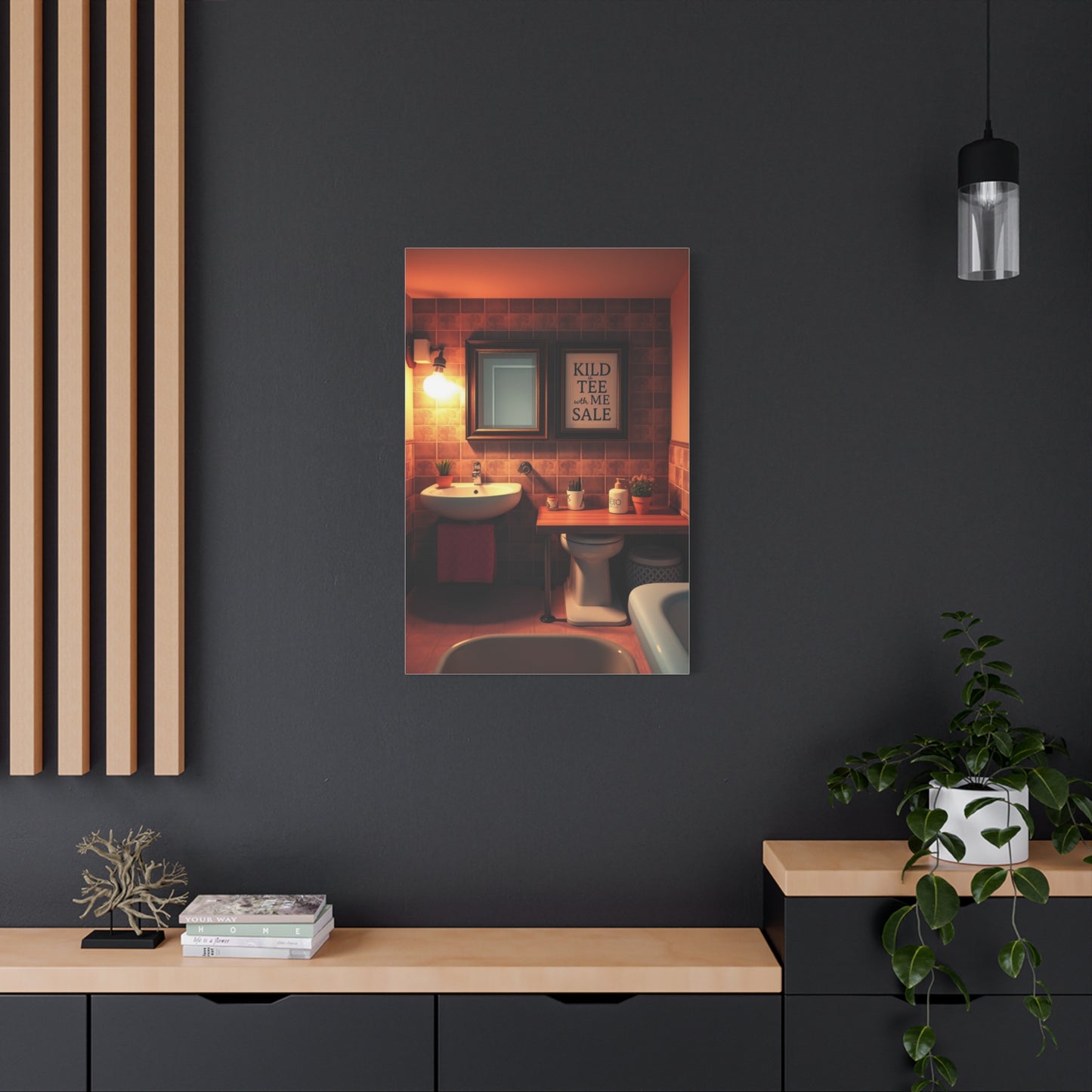 Kid’s Bathroom Art Canvas Art 4 Wall Art & Canvas Print