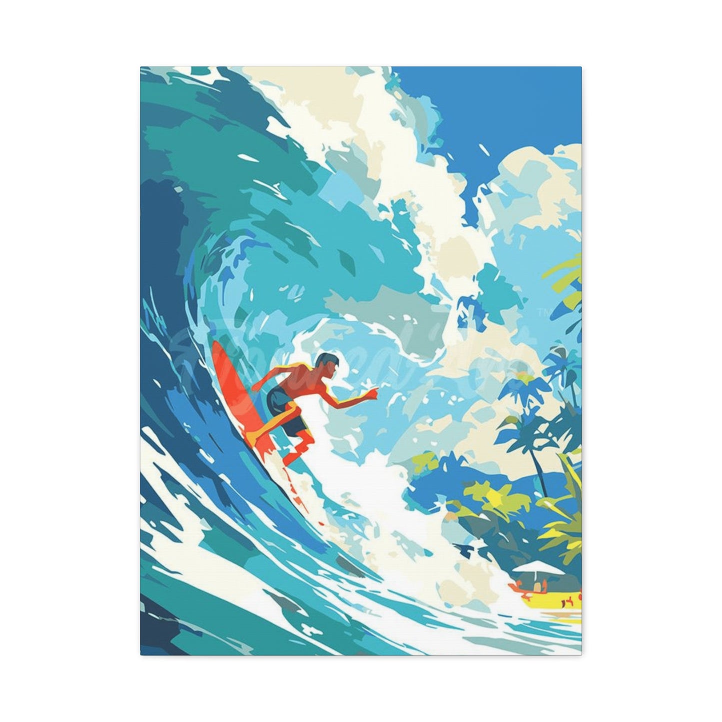 Surfing Wall Art & Canvas Prints