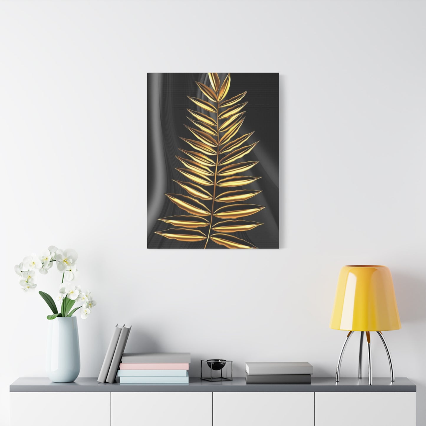 Golden Leaf Wall Art & Canvas Prints