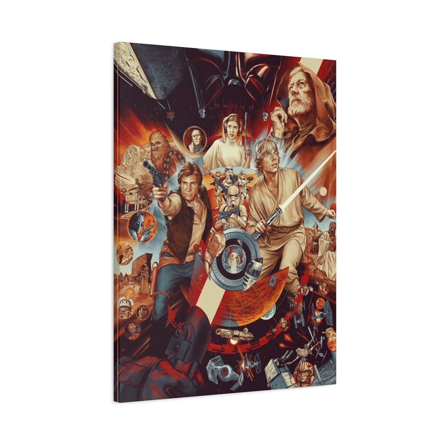 Star Wars Movie Poster Wall Art & Canvas Prints