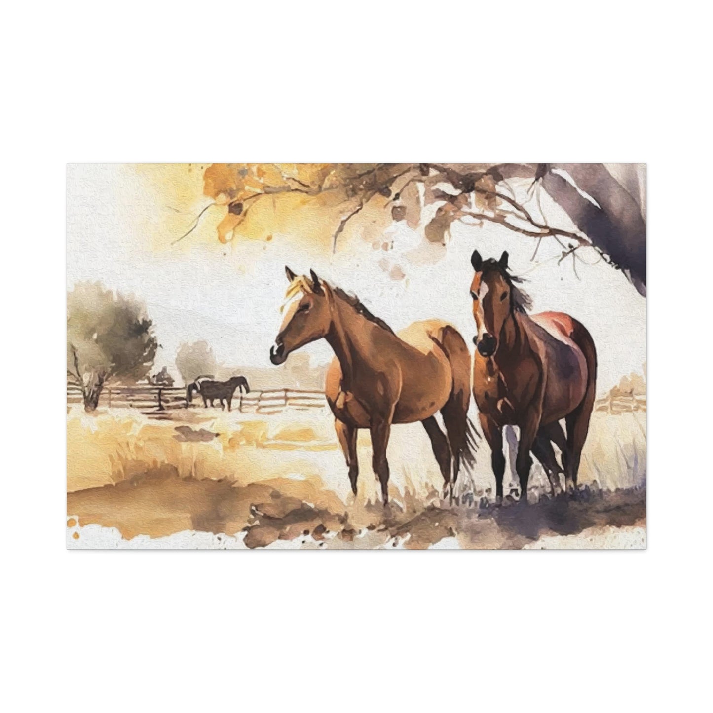 Horse in Stable Wall Art & Canvas Prints