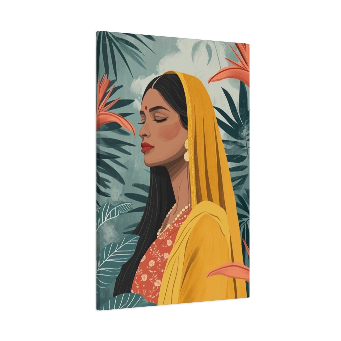 Indian Girl Wall Art & Canvas Prints