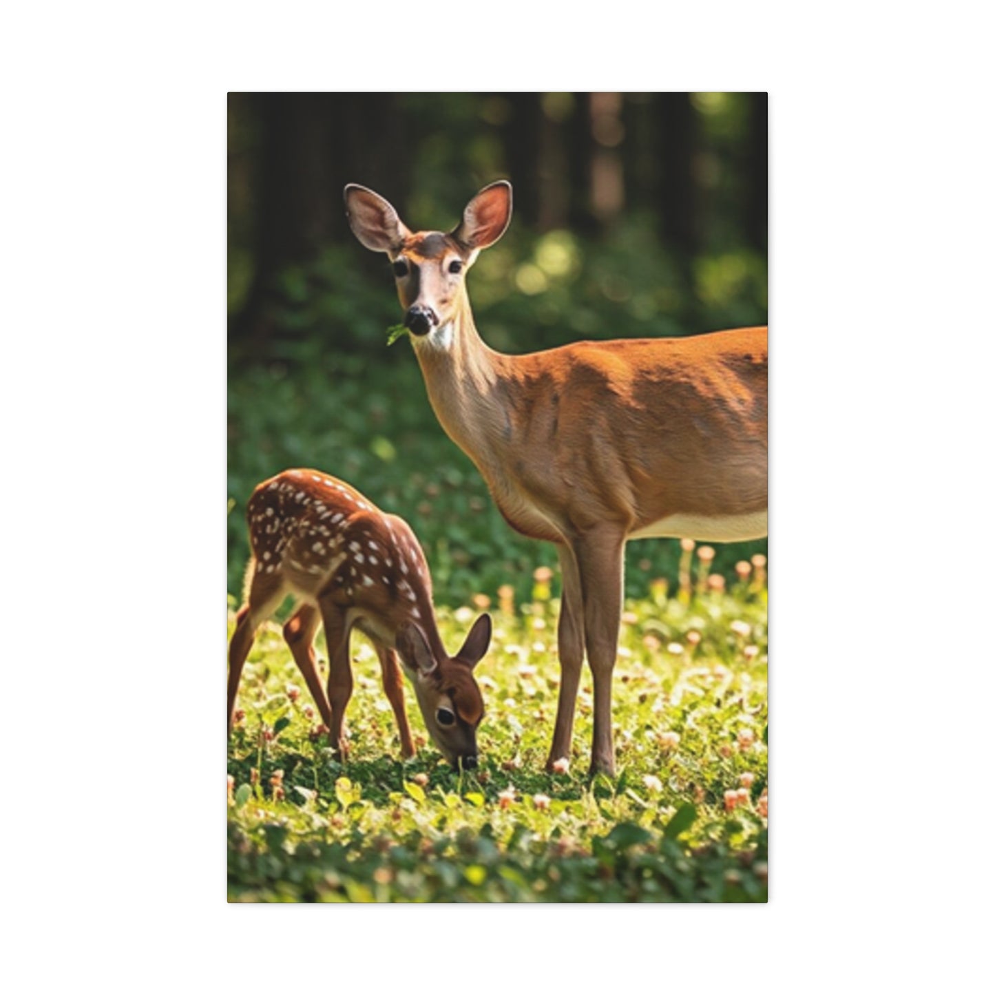 Deer Family Wall Art & Canvas Prints