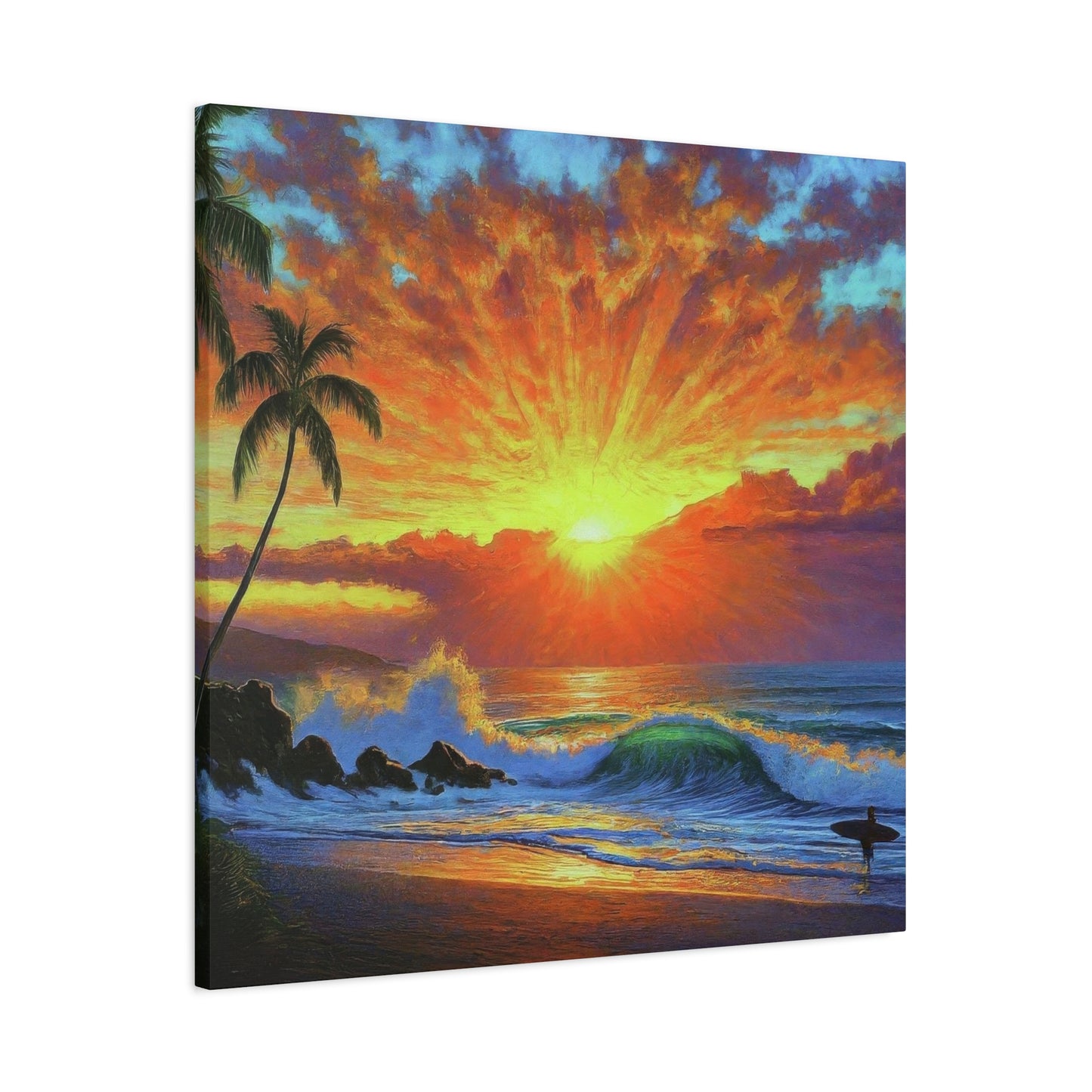 Hawaii Sunset Wall Art & Canvas Prints