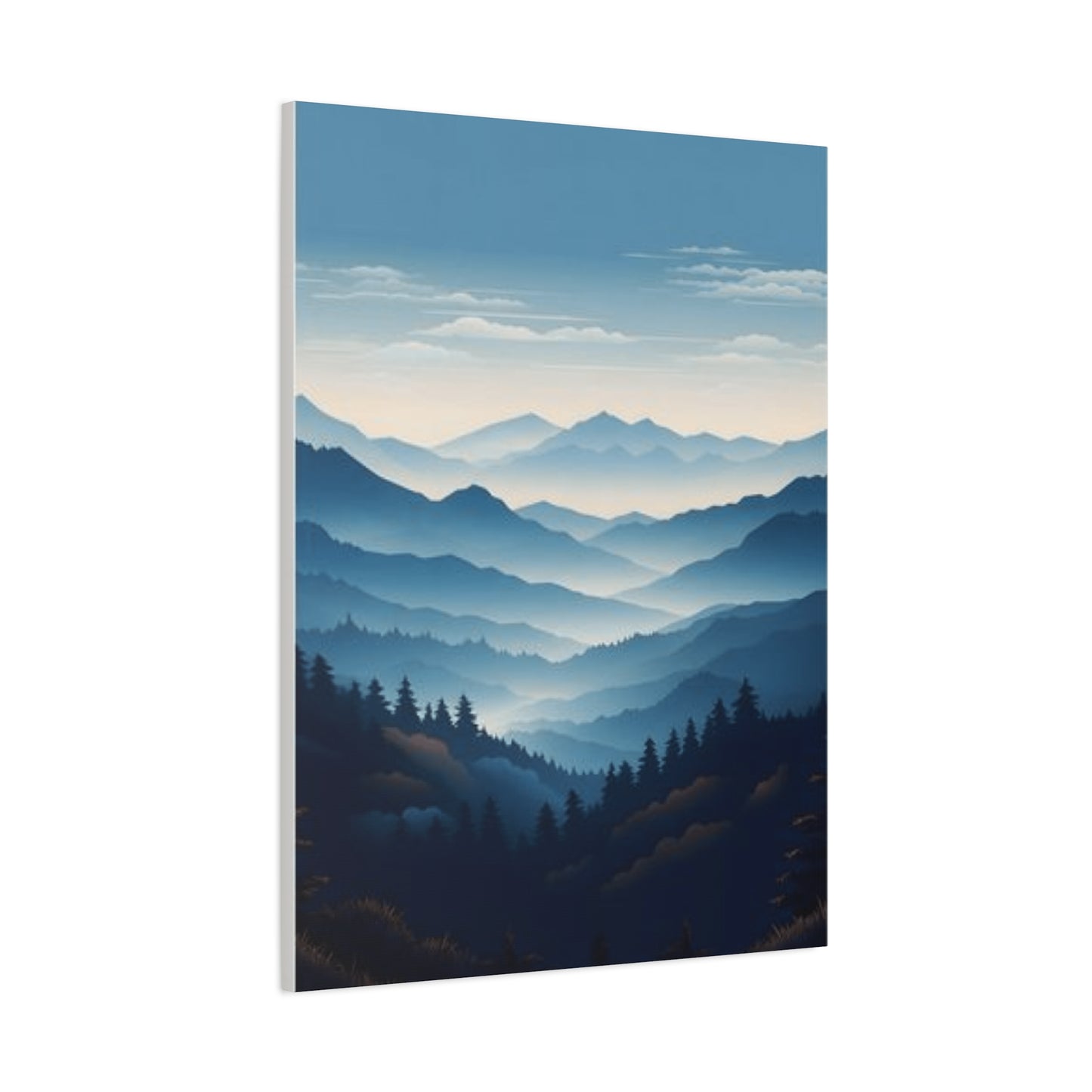 Serene Mountain Range Wall Art & Canvas Prints