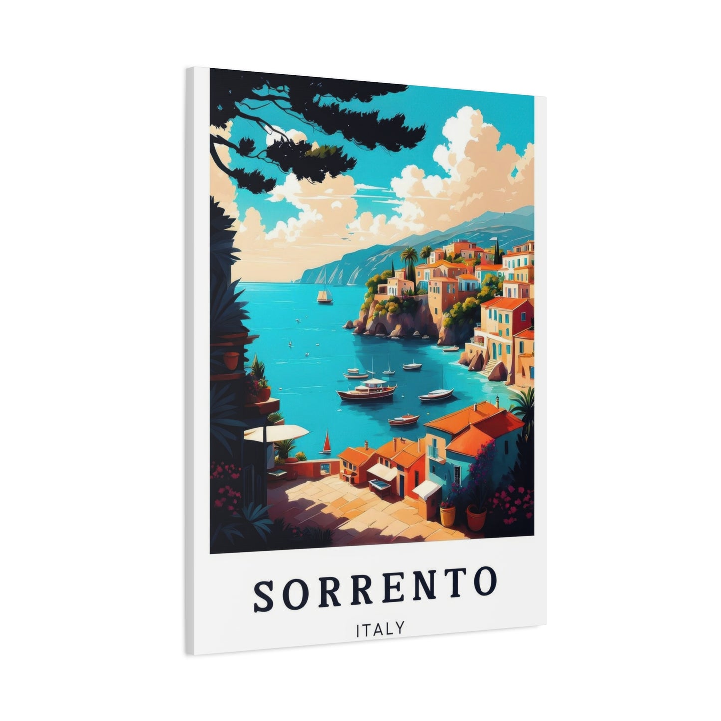 Sorrento Italy Cityscape Wall Art & Canvas Prints