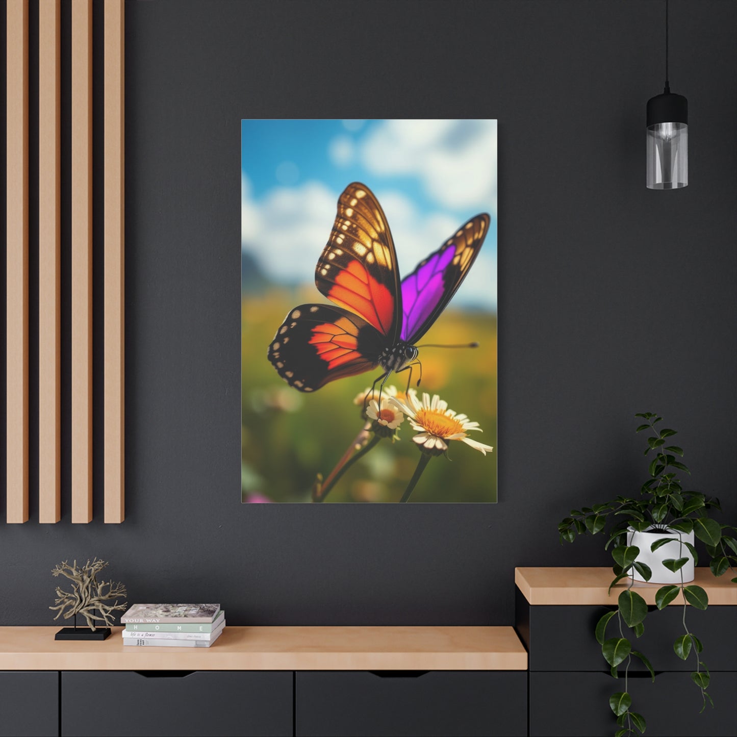 Transcendent Papilio Tableau Wall Art & Canvas Print