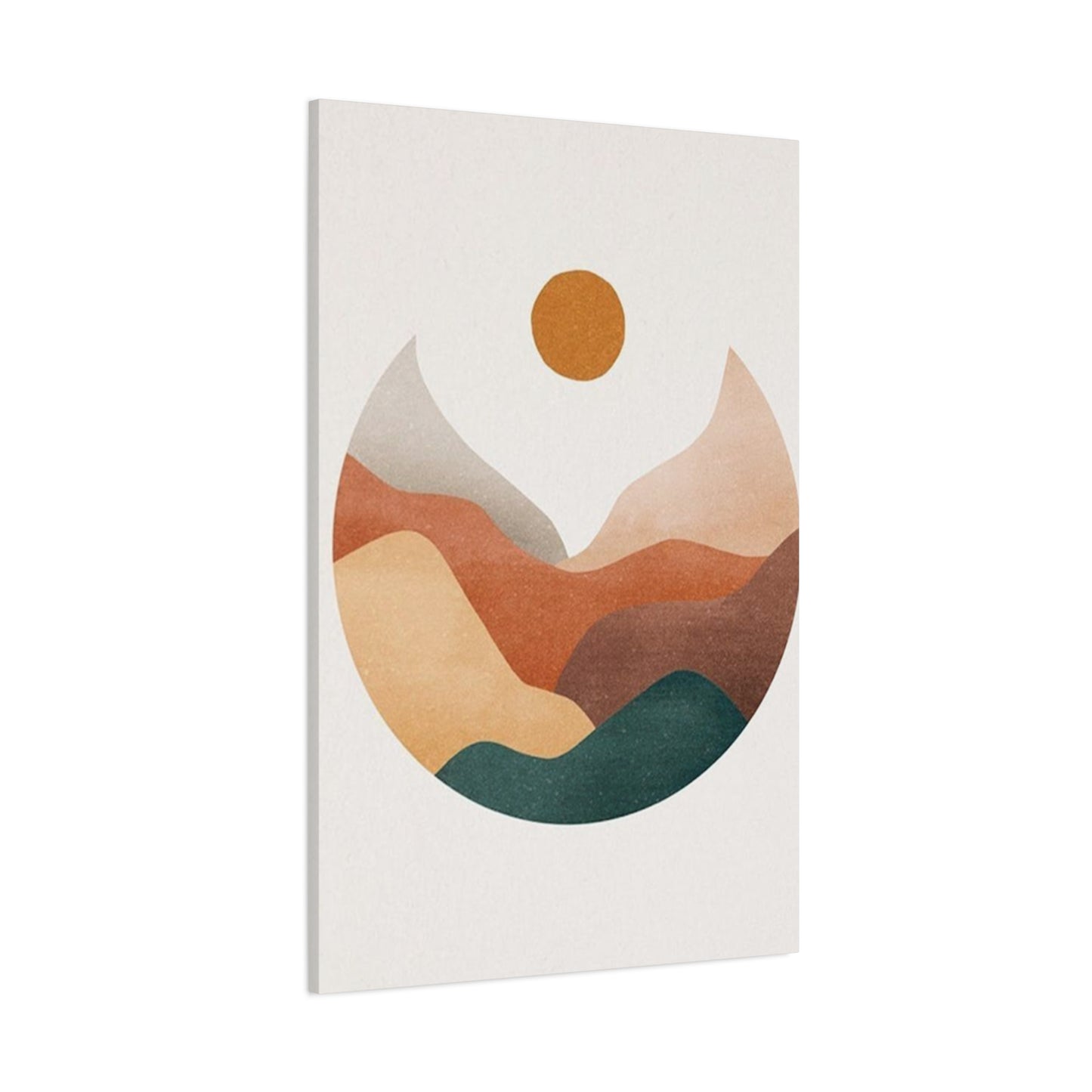 Abstract Circle Shape Pattern Wall Art & Canvas Prints