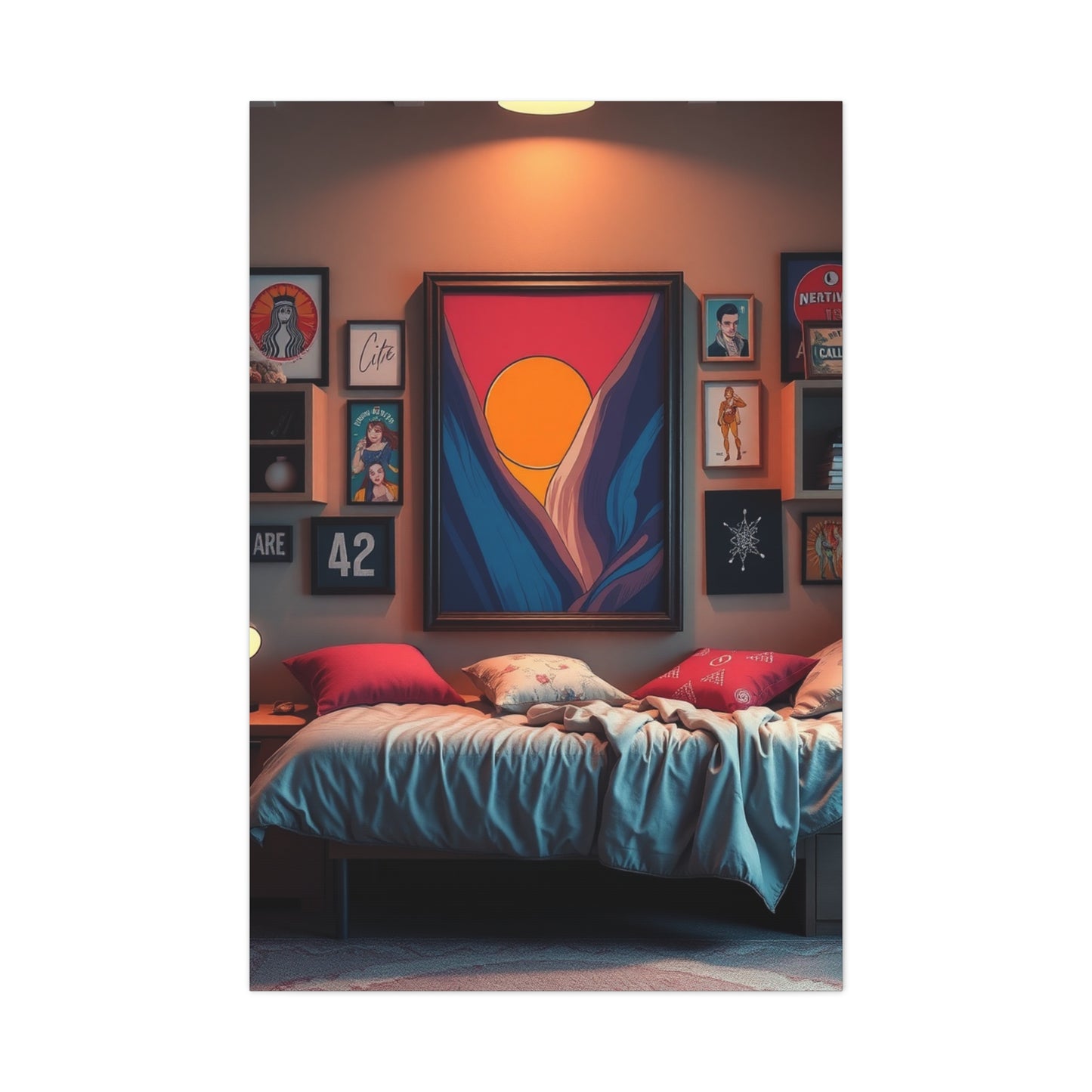 Dorm Room Art Canvas Art 4 Wall Art & Canvas Print