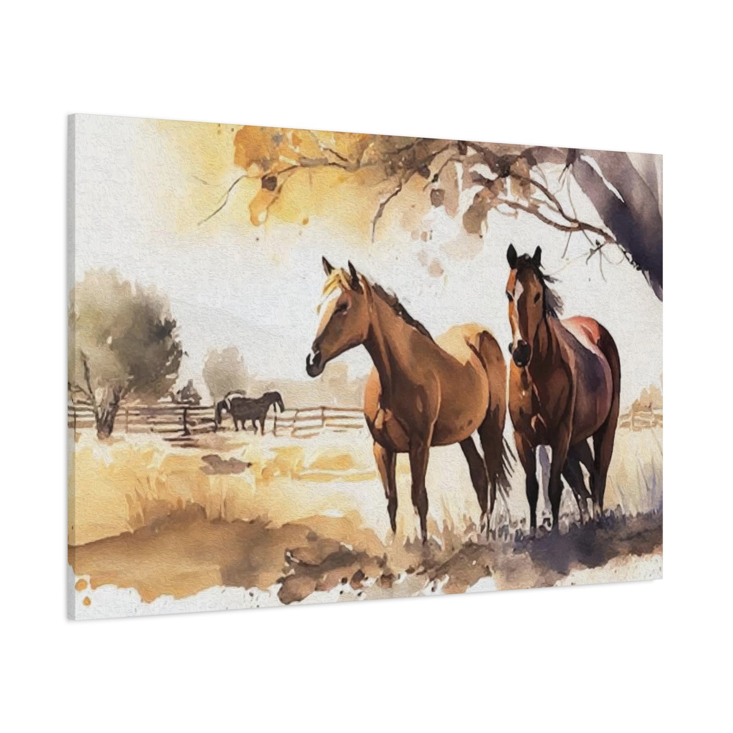 Horse in Stable Wall Art & Canvas Prints