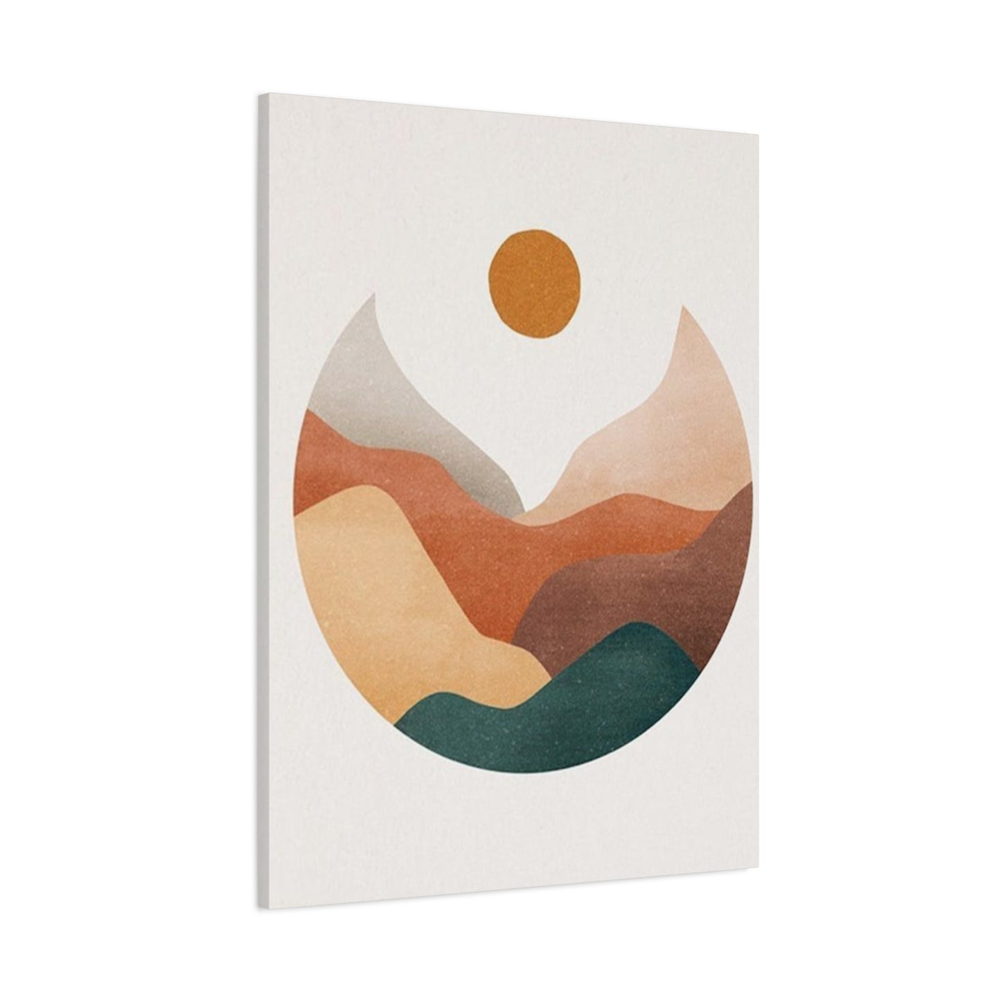 Abstract Circle Shape Pattern Wall Art & Canvas Prints