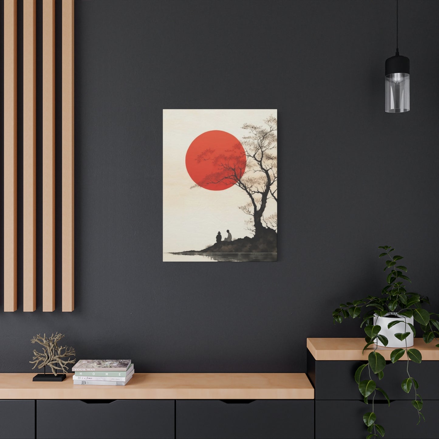 Red Sun Wall Art & Canvas Prints