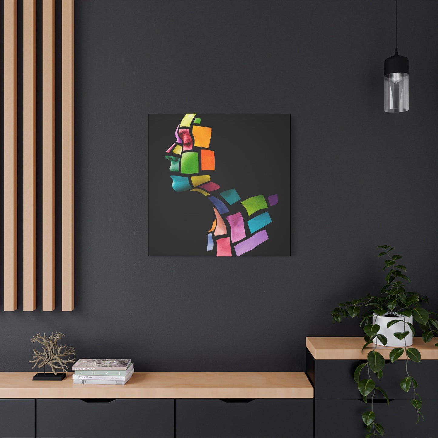 Color Block Wall Art & Canvas Prints