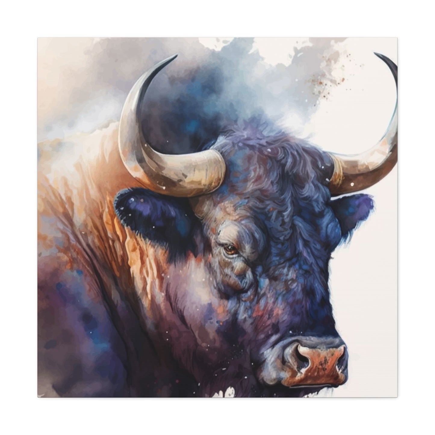 Old Bull Wall Art & Canvas Prints