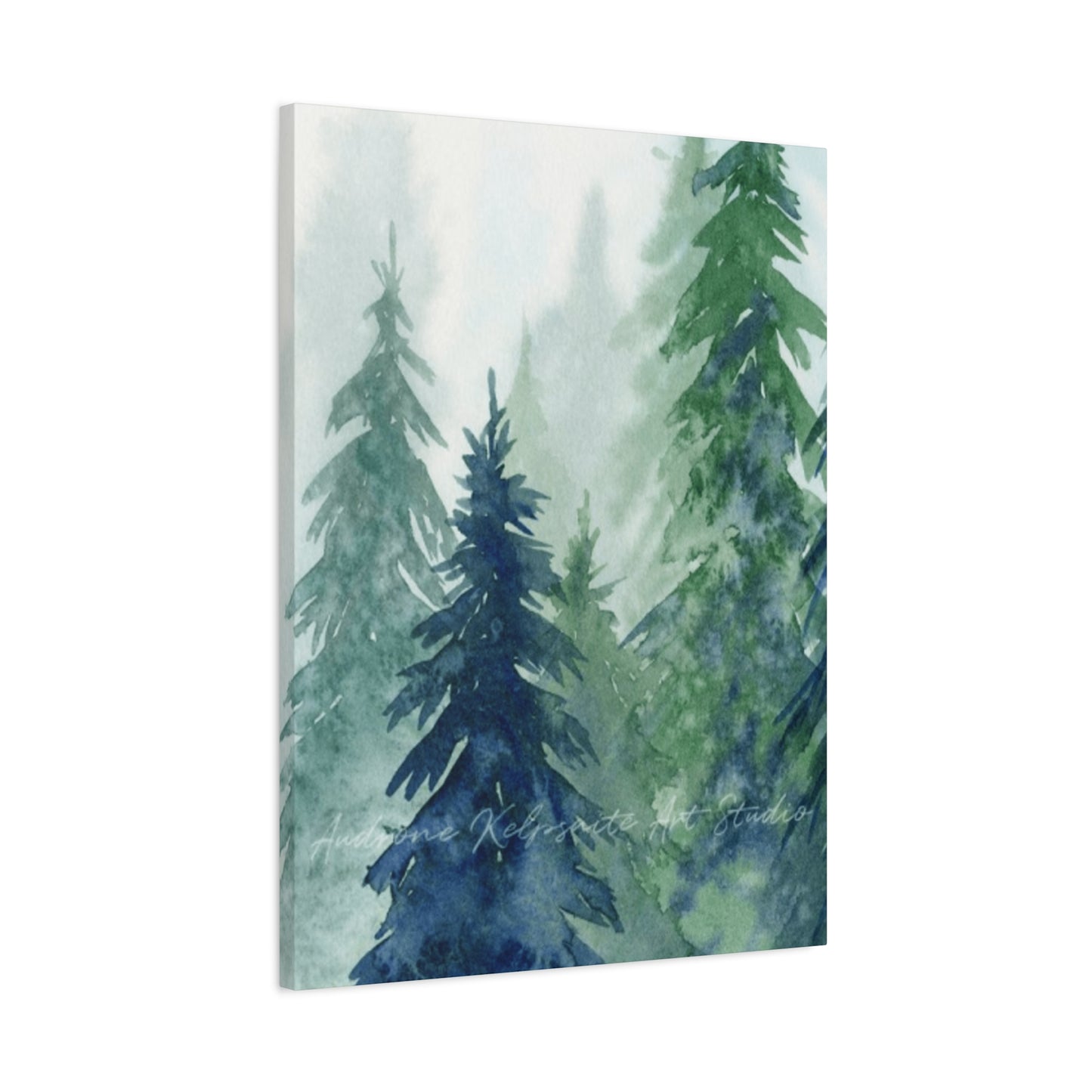 Long Pine Trees Wall Art & Canvas Prints