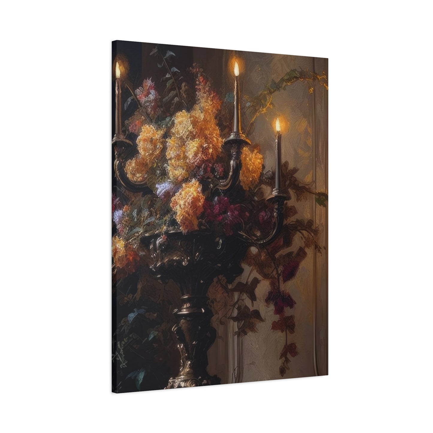 Candleabra Dark Wall Art & Canvas Prints
