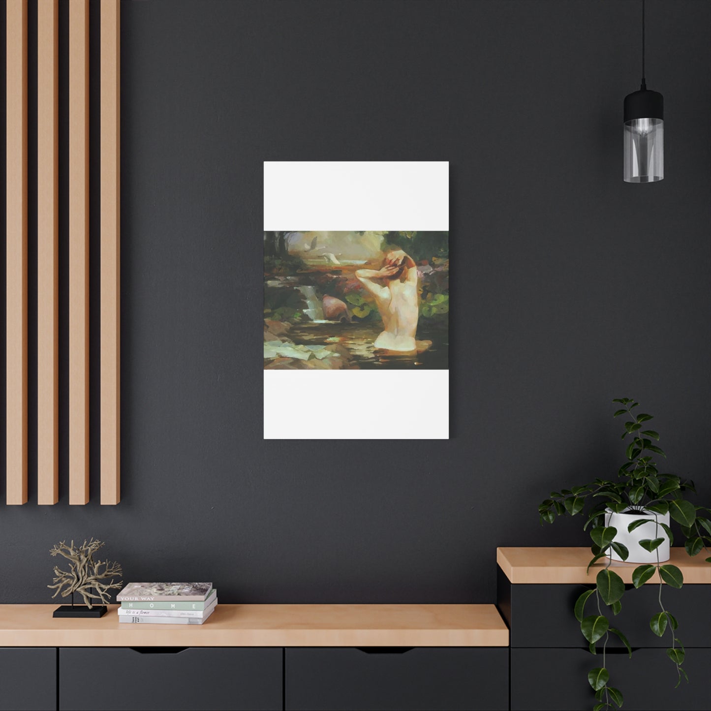 Girl In River Wall Art & Canvas Prints