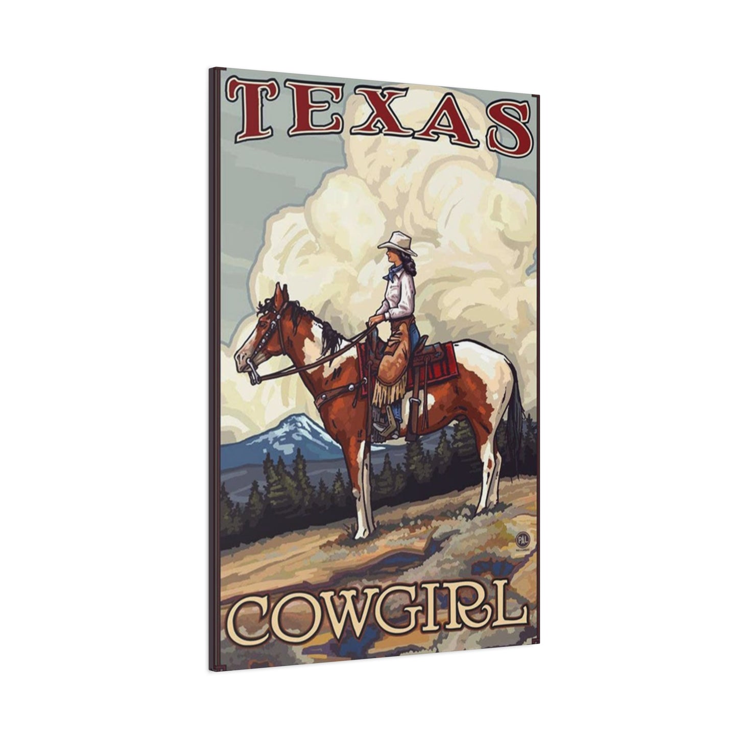 Texas Cowgirl Wall Art & Canvas Prints