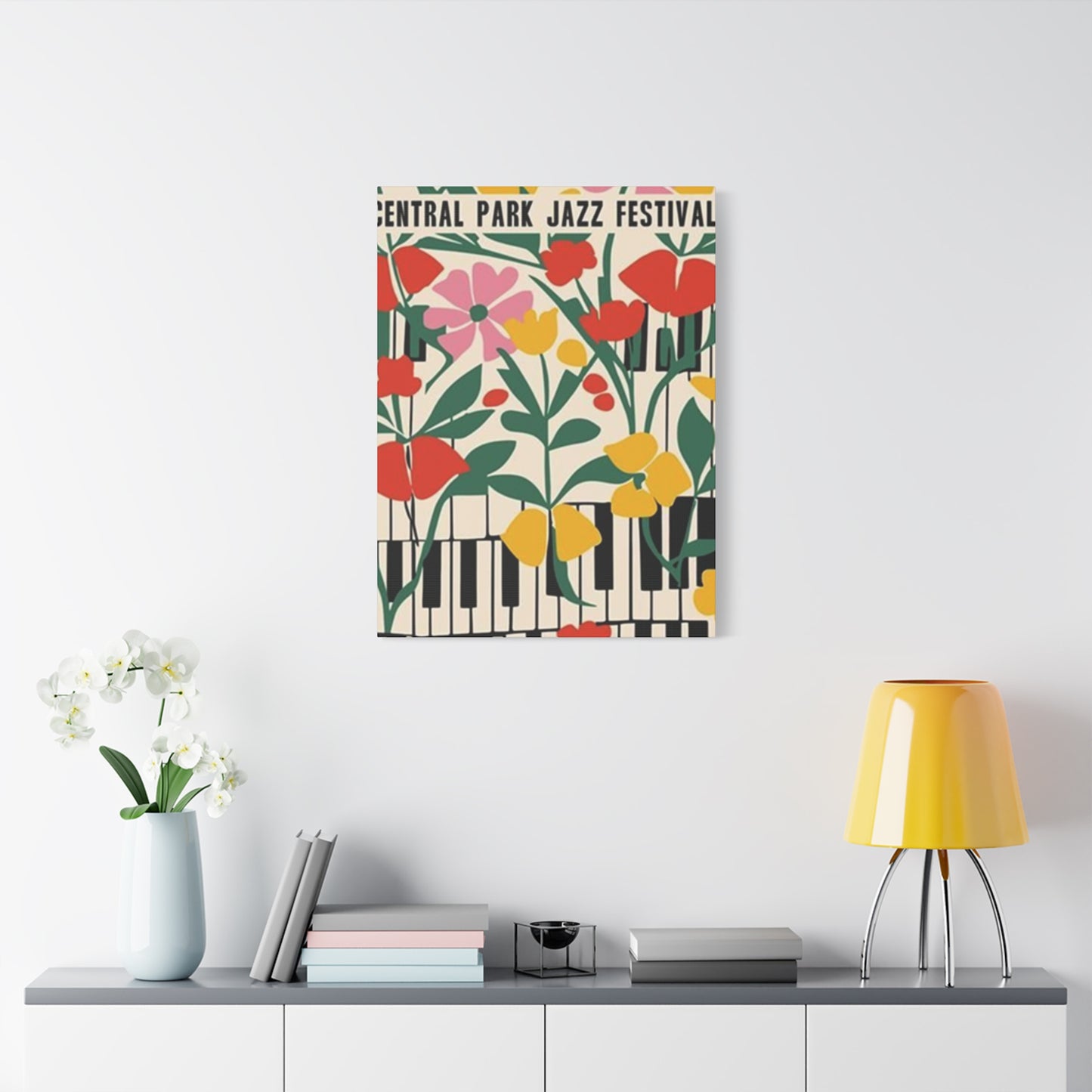 Central Park Jazz Festival Wall Art & Canvas Prints