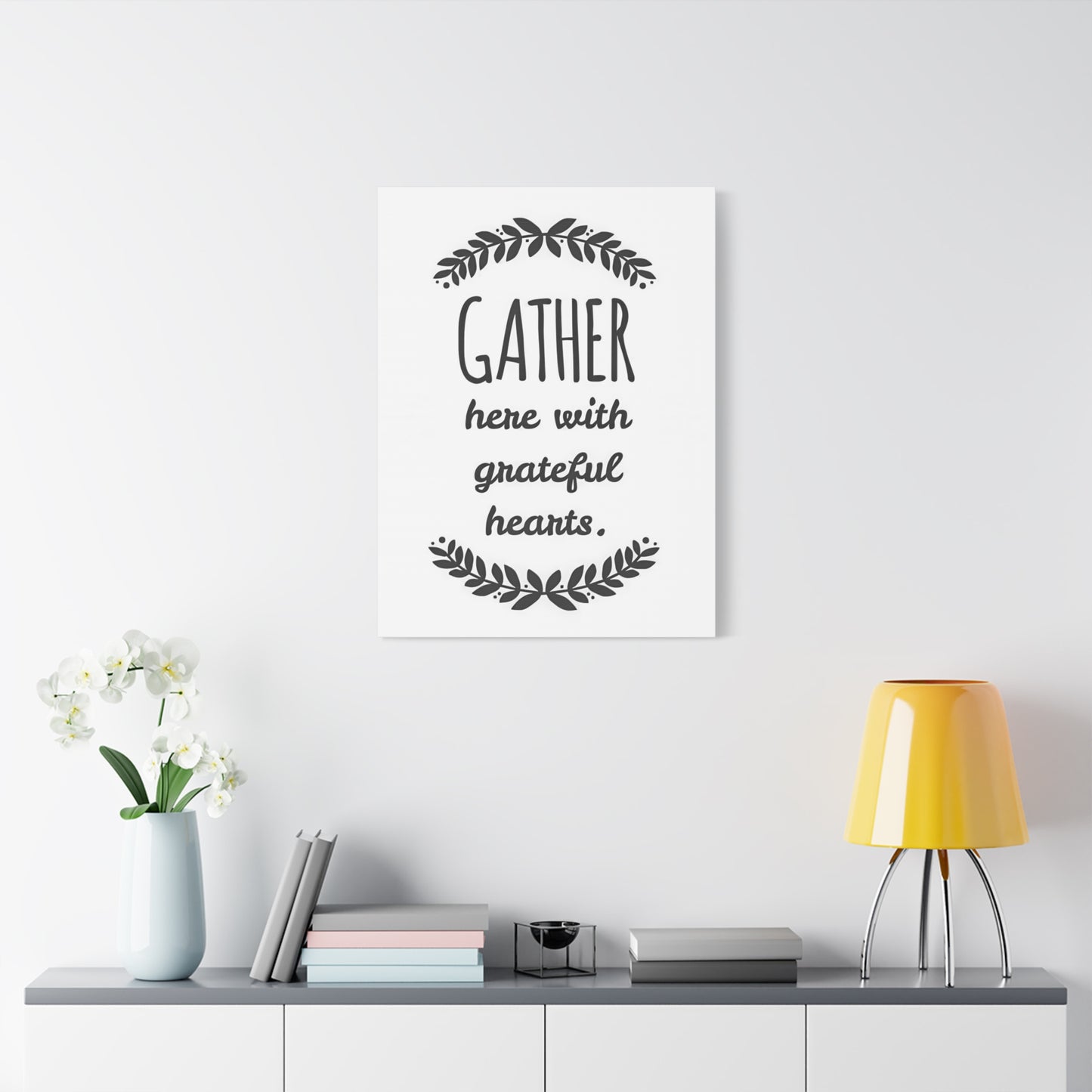 Gather With Grateful Heart Wall Art & Canvas Prints