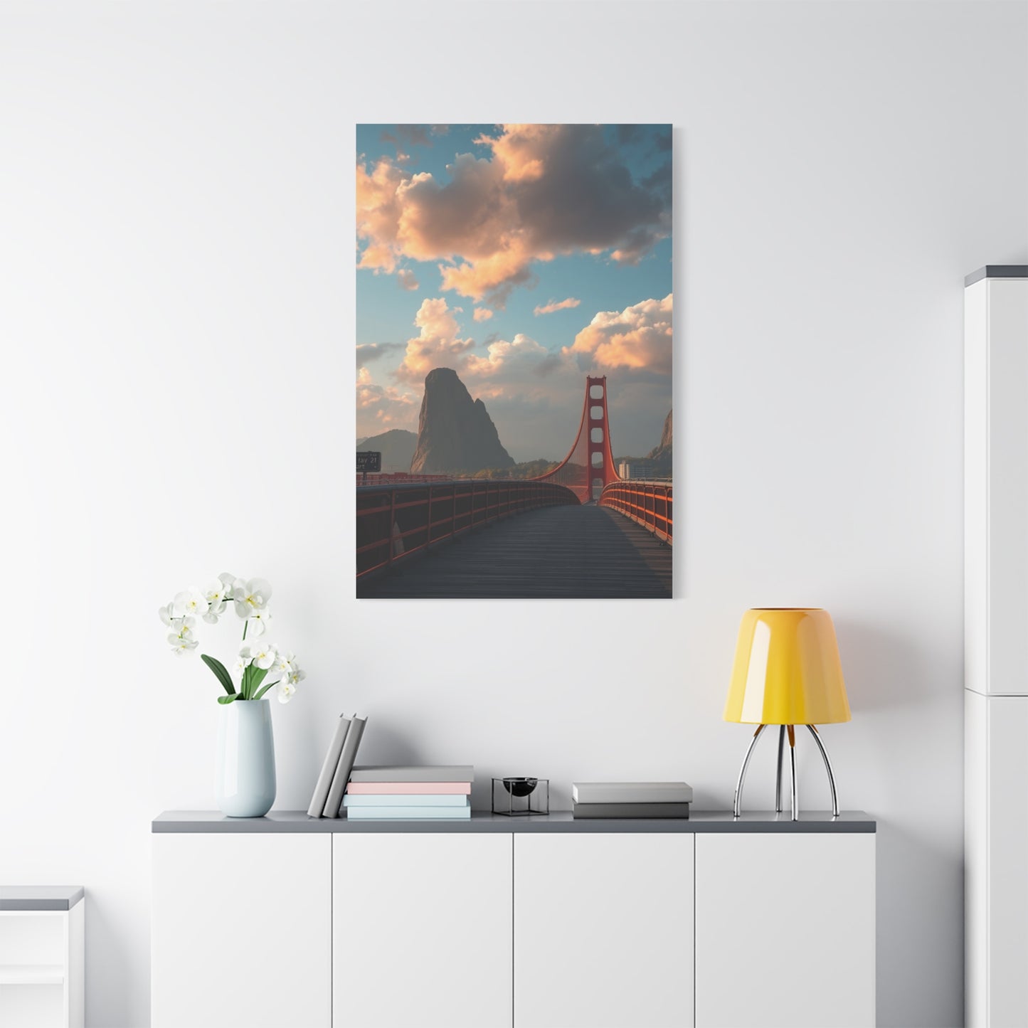 Verdant Horizon Elegance Wall Art & Canvas Print