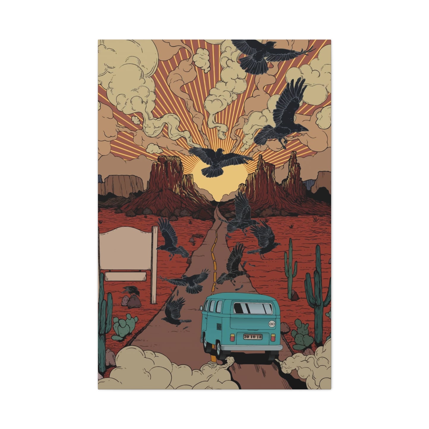 Vintage Wall Art & Canvas Prints
