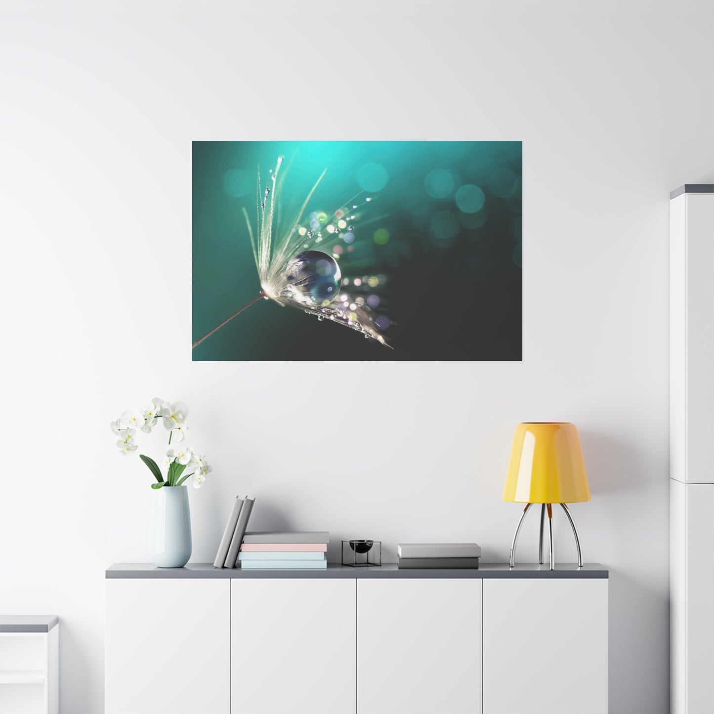 Water drops Wall Art & Canvas Prints