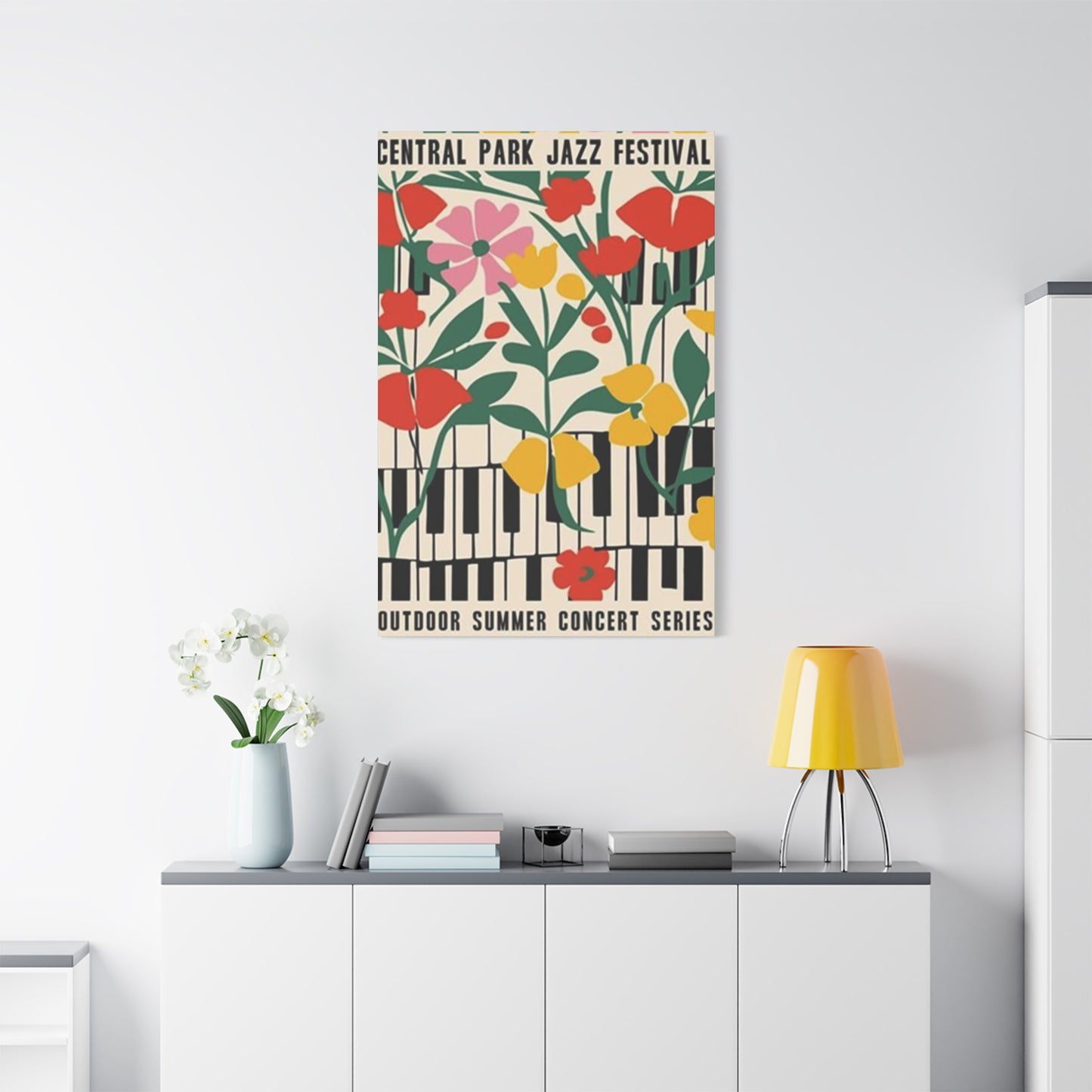 Central Park Jazz Festival Wall Art & Canvas Prints