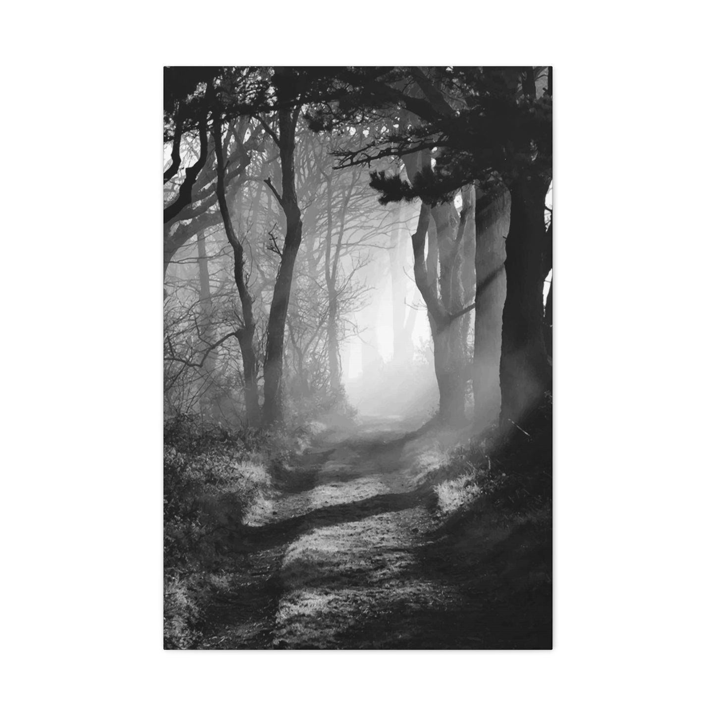 Black & White Jungle Wall Art & Canvas Prints